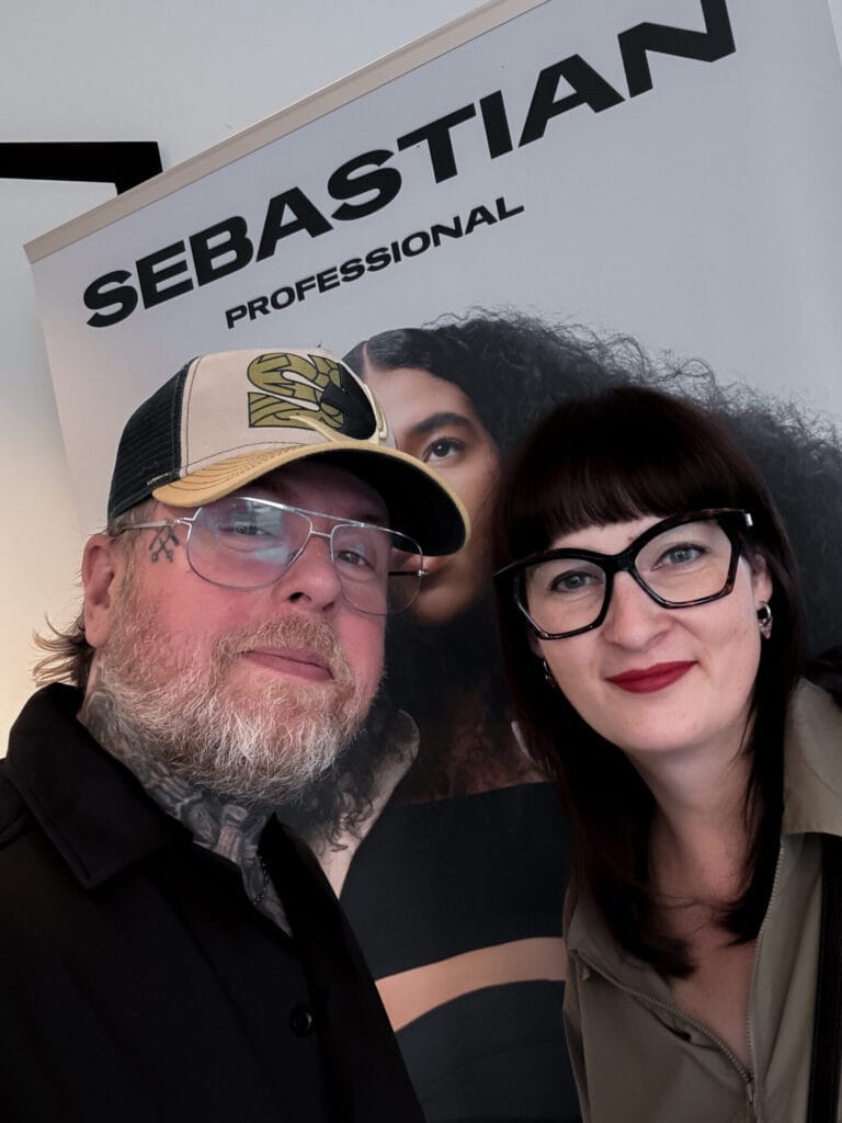 Stefanie und Pierre Heinemann von #daskollektiv bei Sebastian Professional Schulung - Expertise und Leidenschaft für hochwertige Haarpflege